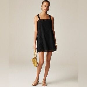 J. Crew Lace-trim shift dress